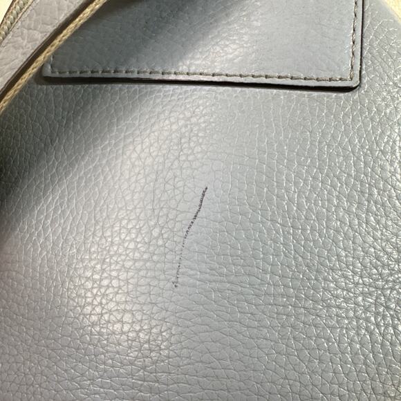 Michael Kors Erin Small Convertible Backpack Sky Blue Studded Leather - Picture 13 of 16